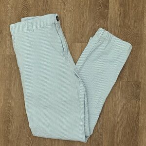EUC Vineyard Vines Light Blue Seersucker Boy’s Pants - Size 16